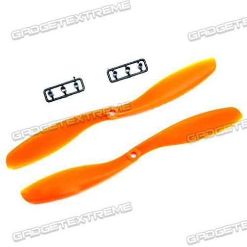 GEMFAN 8x4.5&#034; 8045 8045R  CW CCW Propeller Orange For MultiCopter e