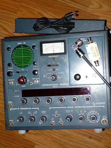 Ham radio: cushman electronics ce-5 service monitor, overhauled. for sale