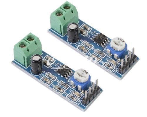 2pcs lm386 audio amplifier module board 5v-12v adjustable resistance for arduino for sale
