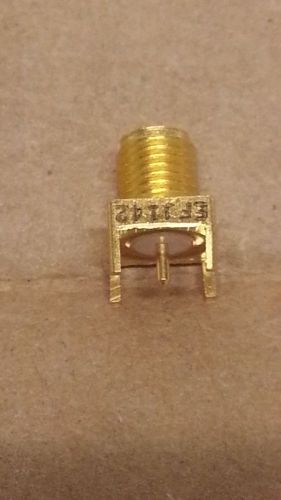 PCB MOUNT STRAIGHT JACK SMA (F) CONNECTORS &#034;NEW&#034; (BAG OF 15)