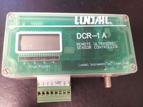 LUNDAHL DCR-1A REMOTE ULTRASONIC SENSOR CONTROLLER