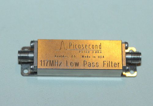 Pulse Labs Picosecond 117 MHz Low Pass Filter 5915-100-117MHz