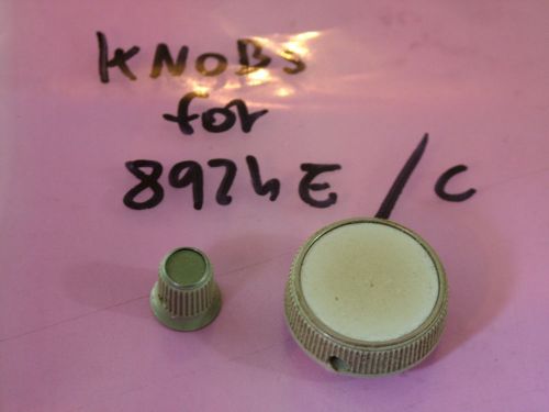 2 KNOBS FOR 8924C / 8924E ( ONE BIG ONE SMALL )