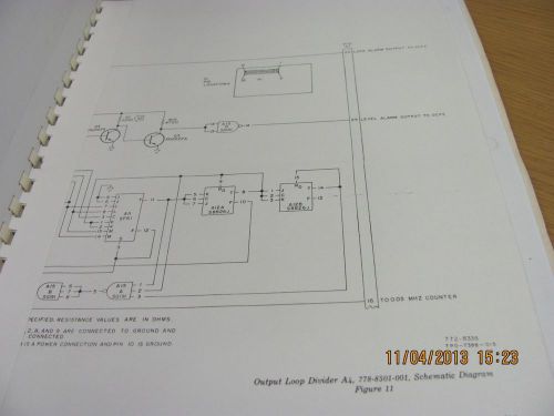 COLLINS MANUAL 942A-1(): Synthesizer-Control - Instruction w/schematics, # 19526