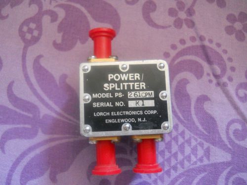 Microwave RF Power Splitter Model: PS-261 CPM