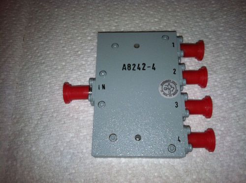 A8242-4 RF Power Divider 3-5 GHz 4 way GHz /SDP