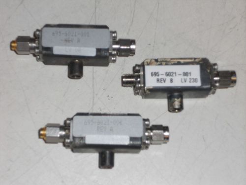 LOT of 3 Alcatel Lucent SMA Circulator 695-6021-001 Rev A-B