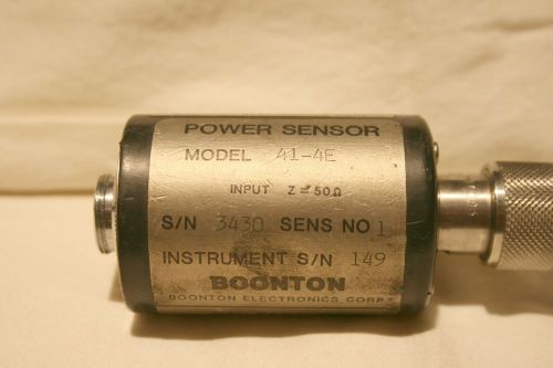 BOONTON  POWER SENSOR MODEL 41-4E