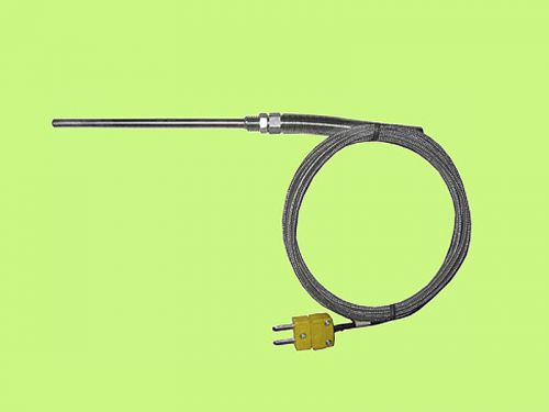 Thermocouple k type probe sensors with connector 2m for sale