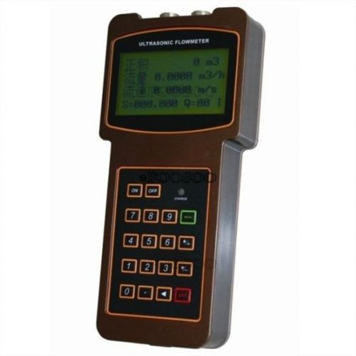 Ultrasonic flowmeter digital flow dn15-100mm meter tuf-2000h-ts2 handheld wkma for sale