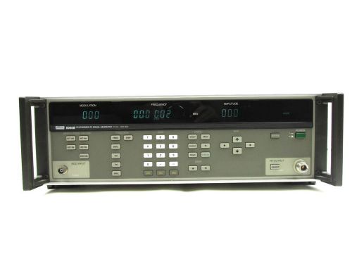 Fluke 6060B Synthesized RF Signal Generator 10 kHz - 1050 MHz IEEE-488 Opt. 488