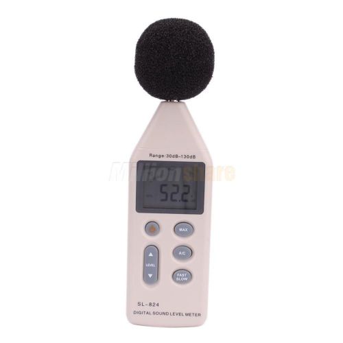 Hot digital sound pressure tester level meter noise measurement 30-130db for sale