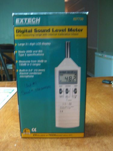 Extech instruments digital sound level meter for sale