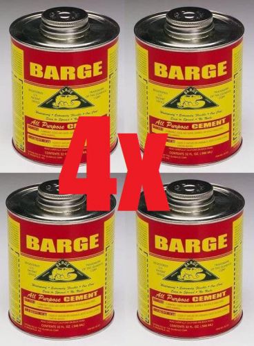 4 Quarts 32oz Barge Rubber Contact Cement Glue Adhesive