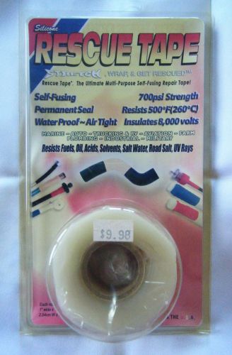 Rescue tape  self-fusing repair tape   1 inch wide by 12 feet long   color clear for sale
