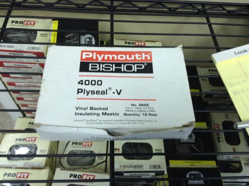 10 PLYMOUTH BISHOP 2622 VINYL BACKED ELECTRICAL insulated mastic TAPES