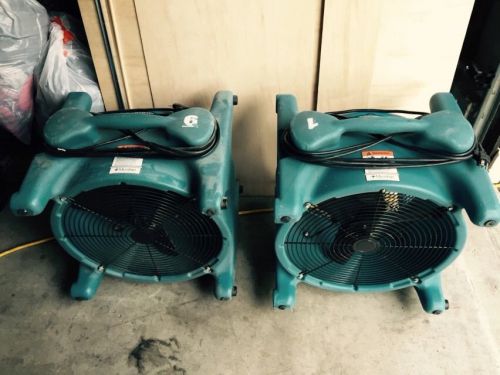 Drieaz turbo dryers (pair of 2 dryers) for sale