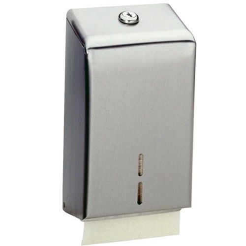 Bobrick b-272 surface-mounted toilet tissue cabinet for sale