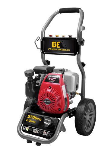 Be pressure washer 2700psi 2.3gpm 6.5 hp honda for sale