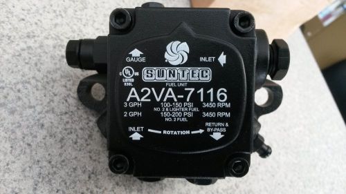 Suntec Fuel Pump model #A2VA-7116 for Hot Water Pressure washers.