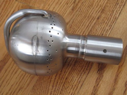 KLENZADE PRODUCTS SPRAY BALL 4&#034; BALL AND 1-1/2&#034; ID STAINLESS STEEL