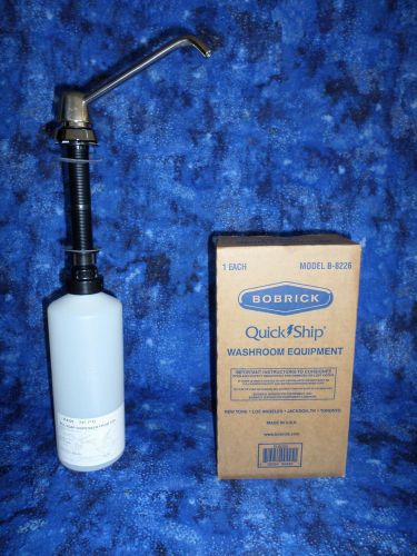 *NEW* Bobrick B-8226 Lavatory-Mounted Soap Dispenser w/ 6&#034; Spout