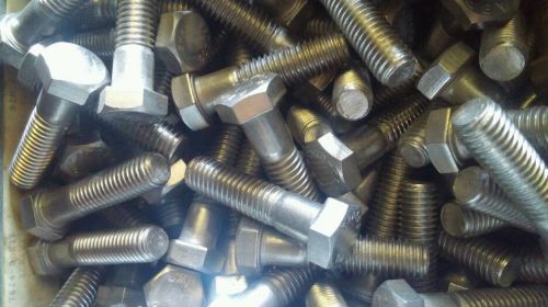 1/2-13 X 2&#034; stainless steel hex bolts with nuts (20pcs)