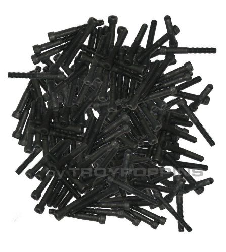 200-black-1/4-20 x 2 sh steel socket head allen cap machine screws fastener bolt for sale