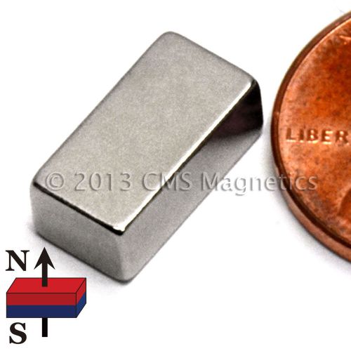N42 1/2x1/4x3/16&#034; strong neodymium block magnets 1000 pc for sale