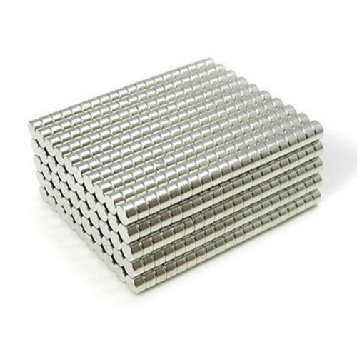 1000pcs 3/16&#034; x 1/8&#034; disc 5x3mm neodymium magnets fridge craft permanent n35 for sale
