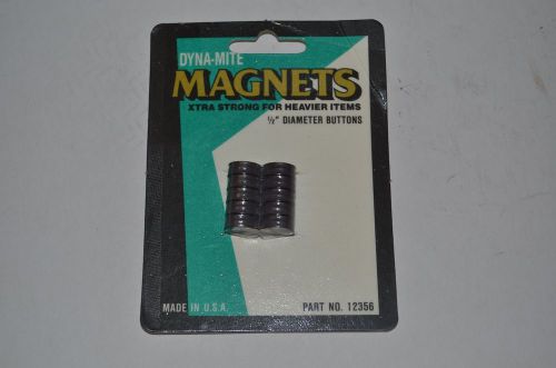 1/2&#034; diameter Magnet buttons xtra strong for heavier items