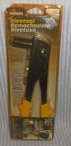 Nos surebonder 8500 heavy duty rivetool w/ 4 nose pieces &amp; wrench {m1} ag for sale