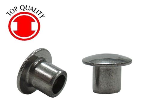Stainless Steel Oval Head Semi-tubular Rivets - 1/8&#034;X5/16&#034; OHTR180516