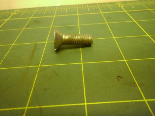 5/16-18x1 flat slotted head machine screw bolts (qty 67) # j53435 for sale