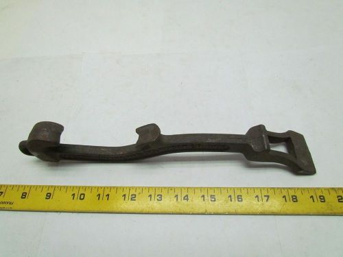 Akron brass mfg inc wooster ohio no.10 fire hose wrench firefighter pat2/24/1925 for sale