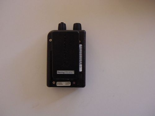 Minitor 5 pager, Stored Voice message recall, 42-49 Mhz low band, 2 channel