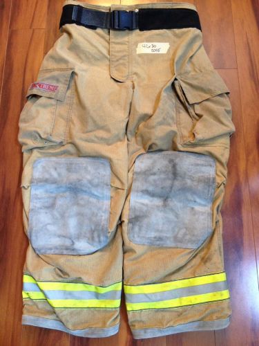 Firefighter pbi bunker/turn out gear globe g xtreme 42wx30l 2005 guc! for sale