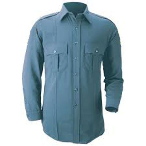 Blauer 8900 classact long sleeve shirt police dress med blue size 20.5 ( 36-37 ) for sale