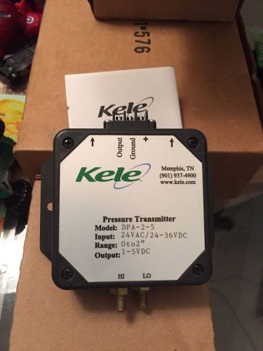 Kele Differential Pressure Transmitter-DPA-2-5