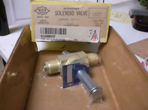 Alco controls 200rb 5f4t refrigerant solenoid valve less coil 1/2&#034; connections for sale