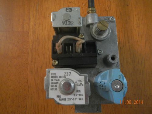 Gas valve type 237 model 36e36 24vac for sale