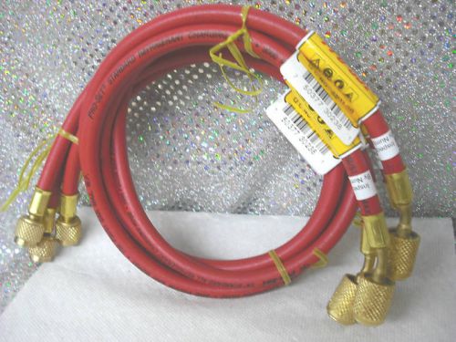 Cps, red, 36&#034;, charging hose w/anti-blow-back fitting for sale