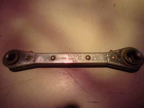 Richie  model no.60-613  4 way hvac square  box end wrench ______________se-39 for sale