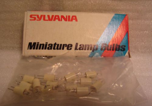 Box Of 13 Sylvania 7945 S7945 Miniature Bi-Pin Light Bulb Lamps NOS
