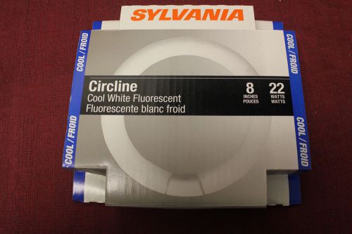 Sylvania FC8T9/CW/RS Circline Cool White Fluorescent Lamps Bulbs 22W  8&#034; New