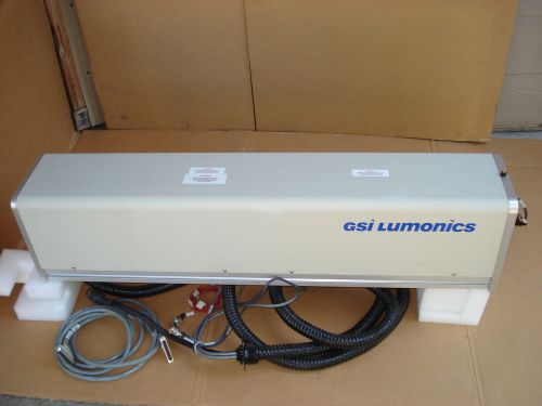 Gsi lumonics wh4100 p/n 267-166-00 laser w/ gsi lumonics + gsi lomonics unit for sale