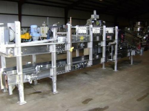 Hartness 2600 Stainless Continuous Motion Bottle Case Packer, Packing Machine