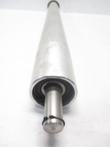 New shanklin p-b116b 5/8in shaft 24x2in roller w/ sprocket conveyor d438719 for sale