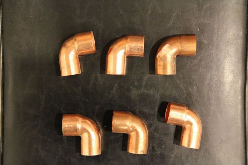 NIBCO 1-1/4&#034; Copper Street Elbow 90 degrees - Pipe Fitting - Lot of 6 - NEW