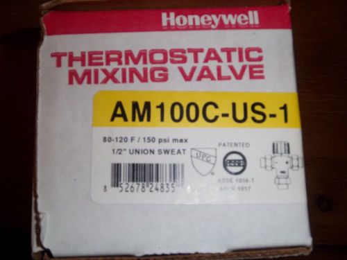 Honeywell AM 100C-US-1 thermostatic mixing valve